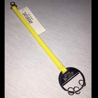 ケイトスペードサタデー(KATE SPADE SATURDAY)のKATE SPADE SATURDAY キーホルダー キー リング 新品 未使用(キーホルダー)