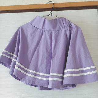 スピンズ(SPINNS)のセーラー服スカート紫 15日まで取り置き中(ミニスカート)