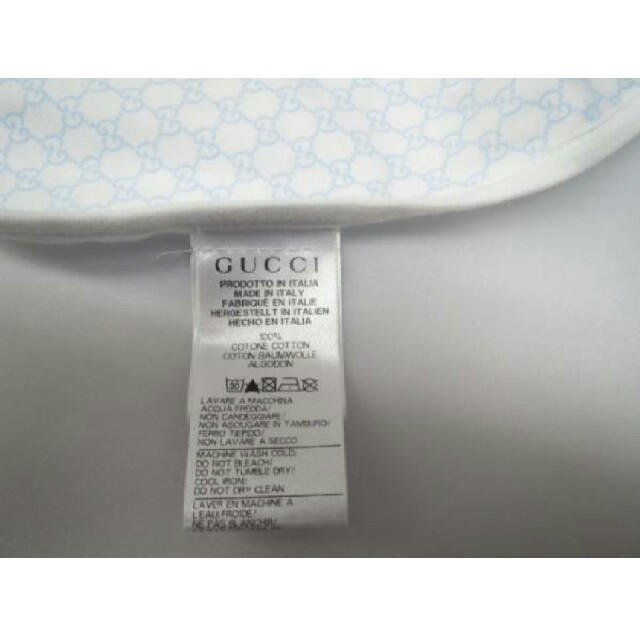 Gucci(グッチ)のGUCCI グッチ スタイ よだれかけ キッズ/ベビー/マタニティのこども用ファッション小物(ベビースタイ/よだれかけ)の商品写真