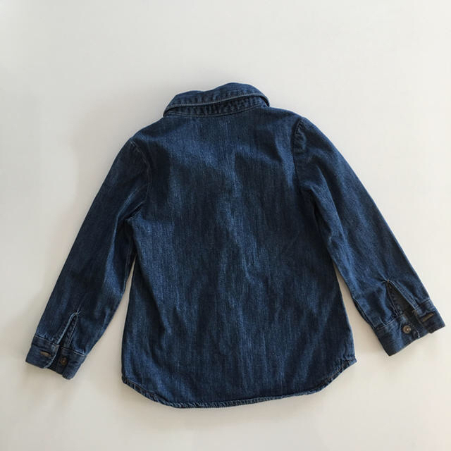 Old Navy(オールドネイビー)のデニムシャツ キッズ/ベビー/マタニティのキッズ服女の子用(90cm~)(Tシャツ/カットソー)の商品写真