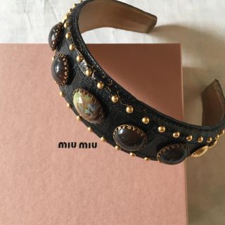 ミュウミュウ(miumiu)のmiu miu カチューシャ(カチューシャ)