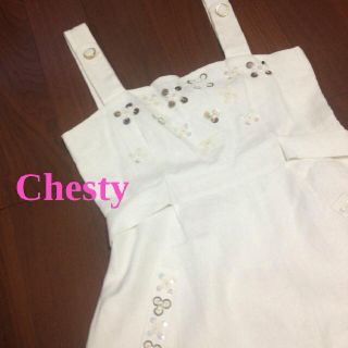 チェスティ(Chesty)の♡Chesty♡白ワンピース(ひざ丈ワンピース)