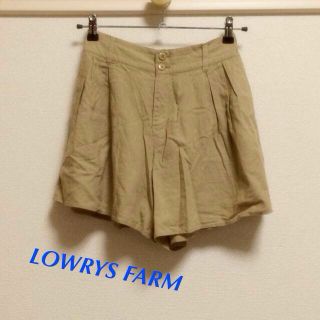 ローリーズファーム(LOWRYS FARM)のベージュキュロット(キュロット)