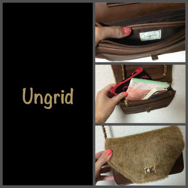 Ungrid(アングリッド)のUngrid♡フェイクファーポシェット レディースのバッグ(ショルダーバッグ)の商品写真