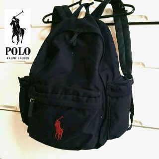 【未使用品】POLO RALPH RAUREN ポロラルフローレン　リュック　黒