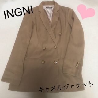 イング(INGNI)の💗INGNI💗キャメル ジャケット♡(テーラードジャケット)