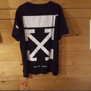 オフホワイト(OFF-WHITE)のOff-white オフホワイト tシャツ サイズM(Tシャツ/カットソー(半袖/袖なし))