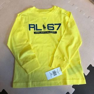 ラルフローレン(Ralph Lauren)の新品 ラルフローレン 長袖 Tシャツ ロンT  黄色 イエロー 105 110(その他)