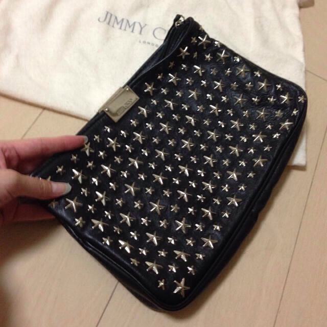 JIMMY CHOO(ジミーチュウ)のジミーチュウ☆クラッチバック☆ レディースのバッグ(クラッチバッグ)の商品写真