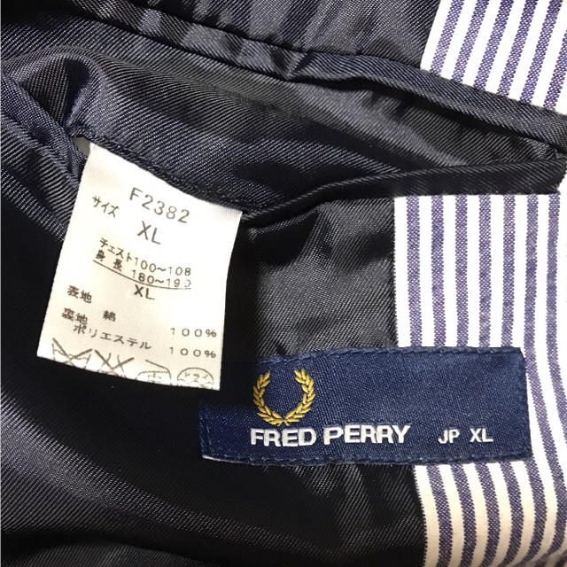 FRED PERRY(フレッドペリー)のフレッドペリー ジャケット ストライプ メンズ メンズのジャケット/アウター(テーラードジャケット)の商品写真