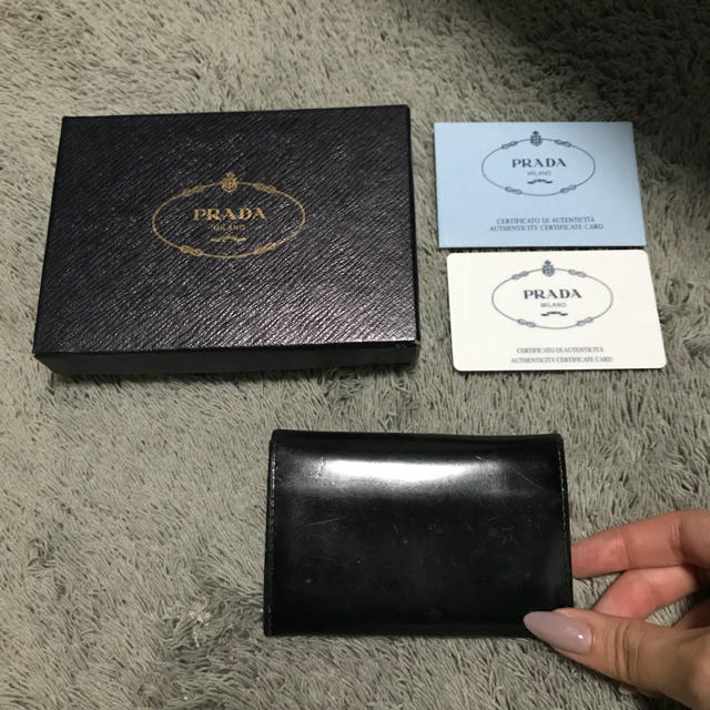 PRADA(プラダ)のPRADA♡名刺入れ カードケース メンズのファッション小物(名刺入れ/定期入れ)の商品写真