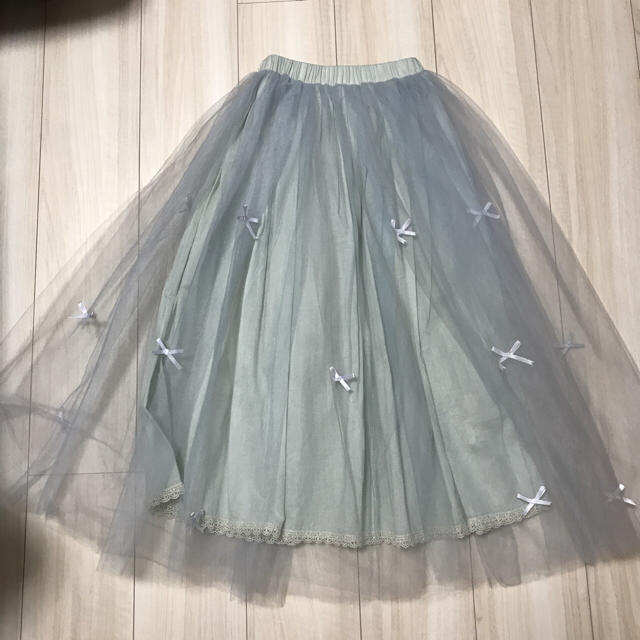 la belle Etude(ラベルエチュード)のラベルエチュード チュールスカート レディースのスカート(ひざ丈スカート)の商品写真