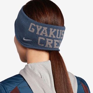 ナイキ(NIKE)のNike Undercover Gyakusou ブルーグレー ヘッドバンド (キャップ)