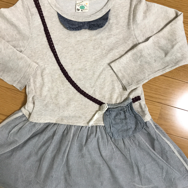 3can4on(サンカンシオン)のチェック柄チュニ&ワンピ&☀︎ポケットワンピ キッズ/ベビー/マタニティのキッズ服女の子用(90cm~)(ワンピース)の商品写真