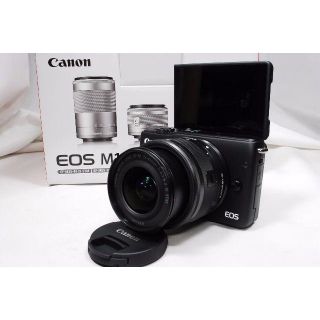 キヤノン(Canon)の♡WiFi＆自撮り♡Canon EOS M10 レンズキットぶらっく(ミラーレス一眼)