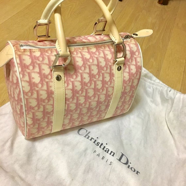 Christian Dior - ディオール トロッター ボストン ピンク Christian Dior - ディオール トロッター ボストン ピンク