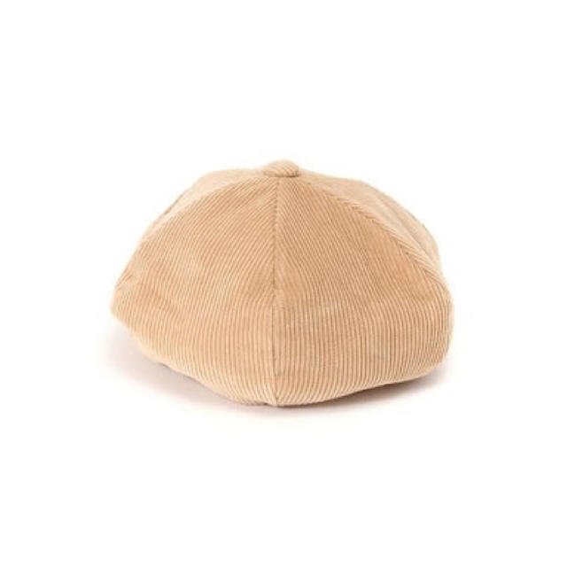 Ray BEAMS(レイビームス)のRay BEAMS コーデュロイ ベレー ベレー帽 ベージュ BEAMS レディースの帽子(ハンチング/ベレー帽)の商品写真