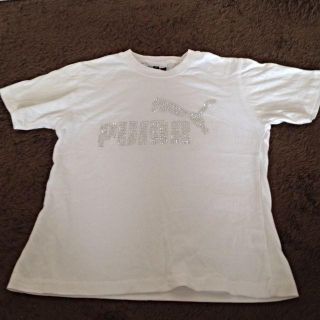 プーマ(PUMA)のPUMA スパンコールT*(Tシャツ(半袖/袖なし))