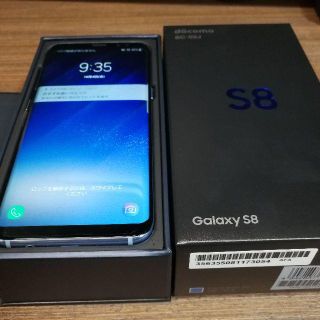 サムスン(SAMSUNG)のGalaxy S8 SC-02J 制限〇 SIMロック解除済み 保証約1年あり(スマートフォン本体)