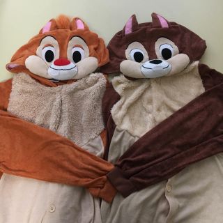 ディズニー(Disney)のチップ&デール セット 着ぐるみ(ルームウェア)