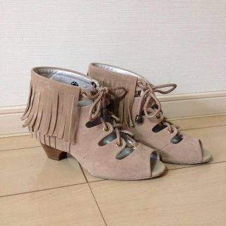 アクシーズファム(axes femme)のaxes.フリンジブーツ(ブーツ)