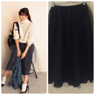 トゥデイフル(TODAYFUL)の新品♡TODAYFUL♡チュールスカート(ひざ丈スカート)