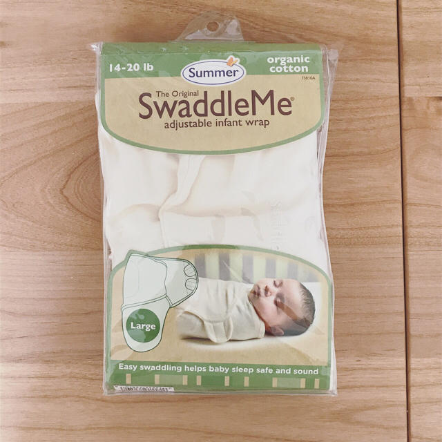 Pigeon(ピジョン)の専用！スワドルミー swaddle me / Lサイズ 6.5〜10㎏ キッズ/ベビー/マタニティのこども用ファッション小物(おくるみ/ブランケット)の商品写真