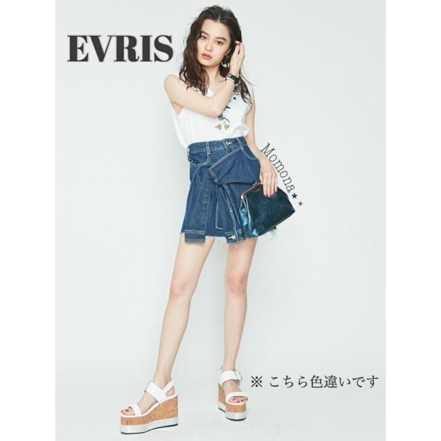 EVRIS(エヴリス)の【⠀土日セール 】EVRIS ⋆ デニムスカート ⋆ 新品未使用 タグ付き!!! レディースのスカート(ミニスカート)の商品写真