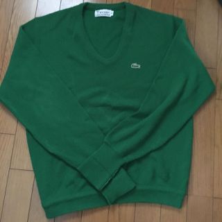 ラコステ(LACOSTE)の◎mm様専用◎ラコステ ニット トレーナー グリーン(ニット/セーター)