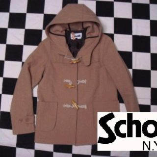 ショット(schott)の 激安【ショットxアースミュージック&エコロジー】ショート丈ダッフルコートレディ(ダッフルコート)