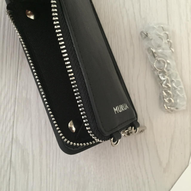 MURUA(ムルーア)のMURUA ムルーア ミラー コインケース付き iPhone6 6s 7case スマホ/家電/カメラのスマホアクセサリー(iPhoneケース)の商品写真