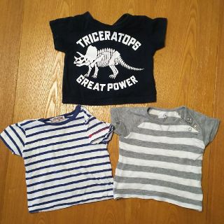 ベビーギャップ(babyGAP)のTシャツ  70   3枚セット(Ｔシャツ)