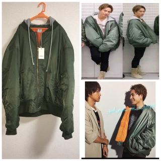 ✨登坂広臣 岩田剛典 着用✨ VETEMENTS ボンバージャケットの通販 by