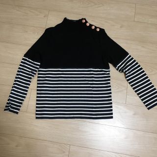 プチバトー(PETIT BATEAU)のプチバトー サイズL  コットン タートルネック(カットソー(長袖/七分))