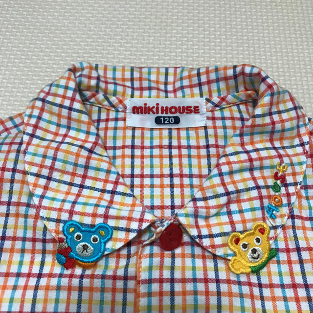 mikihouse(ミキハウス)のミキハウス  シャツ  120 キッズ/ベビー/マタニティのキッズ服女の子用(90cm~)(ブラウス)の商品写真