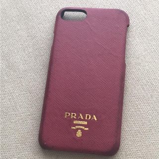 プラダ(PRADA)のPRADA 正規品 iPhone7ケース 定価27000円(iPhoneケース)