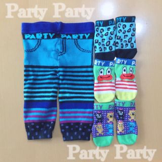 パーティーパーティー(PARTYPARTY)のPartyParty ♡ タイツ 靴下セット(靴下/タイツ)