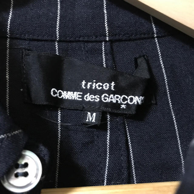 COMME des GARCONS(コムデギャルソン)のtricot COMME de GARCONS リネンジャケット レディースのジャケット/アウター(テーラードジャケット)の商品写真