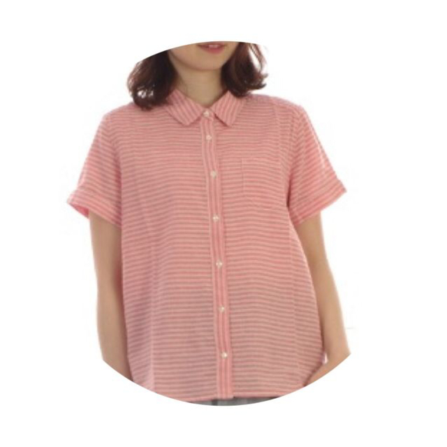PAR ICI(パーリッシィ)のPAR ICI ストライプシャツ レディースのトップス(シャツ/ブラウス(半袖/袖なし))の商品写真