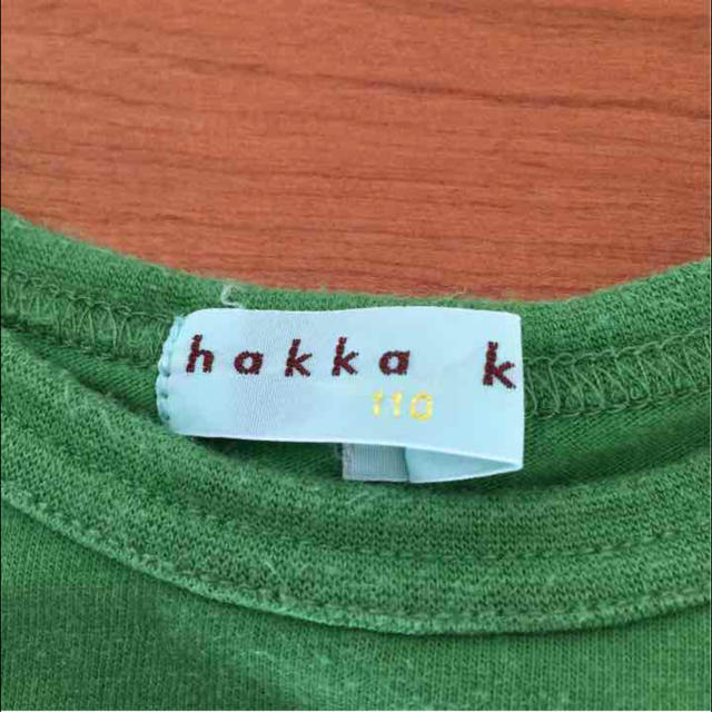 hakka kids(ハッカキッズ)のHAKKA KIDS  110  ロンT キッズ/ベビー/マタニティのキッズ服女の子用(90cm~)(Tシャツ/カットソー)の商品写真
