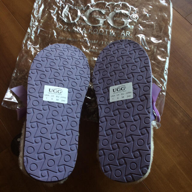 UGG(アグ)のUGG SLIPPER PURPLE レディースの靴/シューズ(スリッポン/モカシン)の商品写真