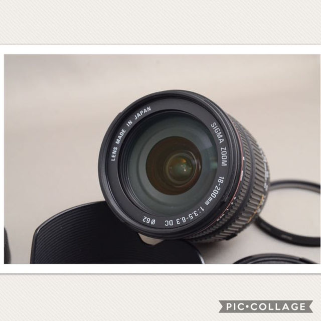 SIGMA(シグマ)の美品★Sigma 18-200mm f3.5-6.3 DC ニコン用 #あW スマホ/家電/カメラのカメラ(その他)の商品写真