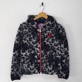 ザノースフェイス(THE NORTH FACE)の美品 THE NORTH FACE ノースフェイス レオパード ボアパーカー(パーカー)