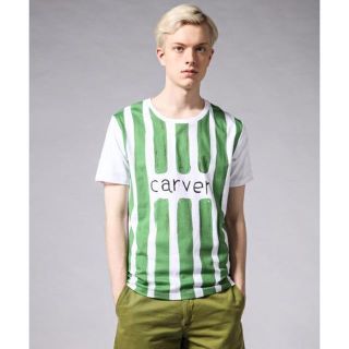 カルヴェン(CARVEN)の定価22,680円★美品 CARVEN(カルヴェン) 水彩風ロゴTシャツ(Tシャツ/カットソー(半袖/袖なし))