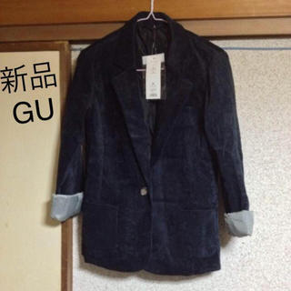 ジーユー(GU)の新品 ベロアジャケット(テーラードジャケット)