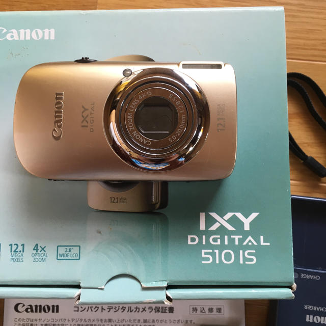 Canon(キヤノン)のCANON IXY digital 510 IS キャノン デジカメ イクシー スマホ/家電/カメラのカメラ(コンパクトデジタルカメラ)の商品写真