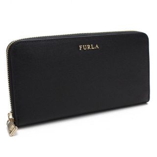 フルラ(Furla)の新品フルラ未使用バビロン正規品ラウンドファスナー長財布ブラック(財布)