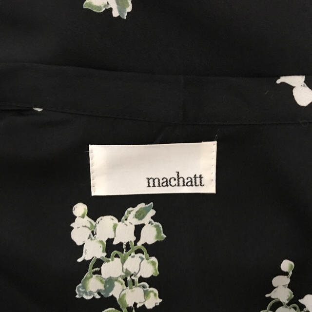 MACHATT フラワープリントシャツドレス 2