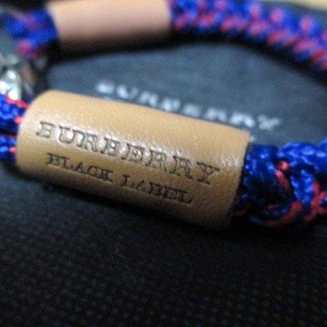 BURBERRY BLACK LABEL(バーバリーブラックレーベル)の☆バーバリーブラックレーベル ブレスレット/アンクレット☆新品☆希少 メンズのアクセサリー(ブレスレット)の商品写真