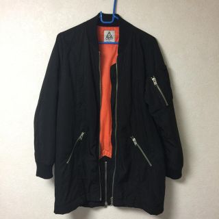 ユニフ(UNIF)のUNIF long bomber ma-1 Mサイズ ユニセックス(ブルゾン)